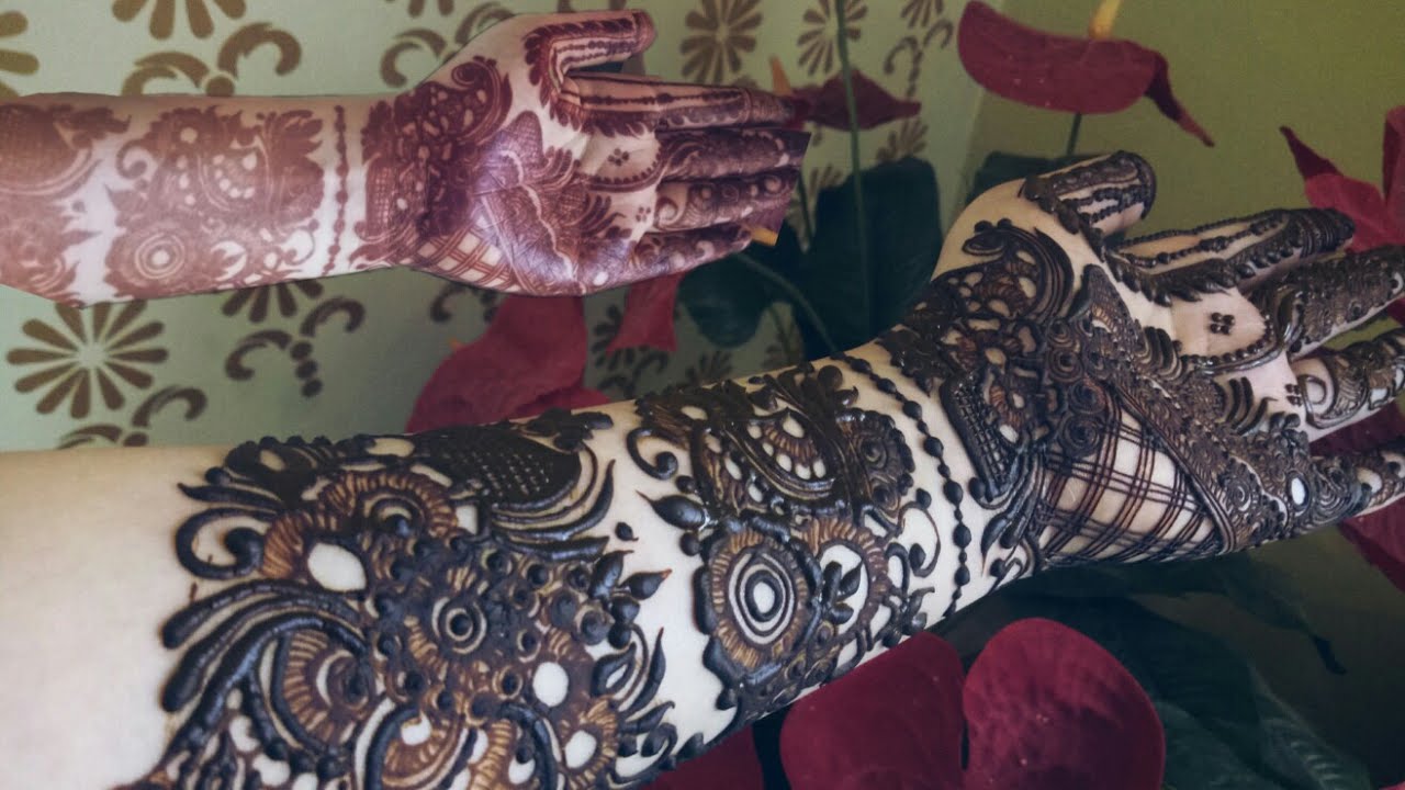 Khaleeji henna design #8 | heena vahid