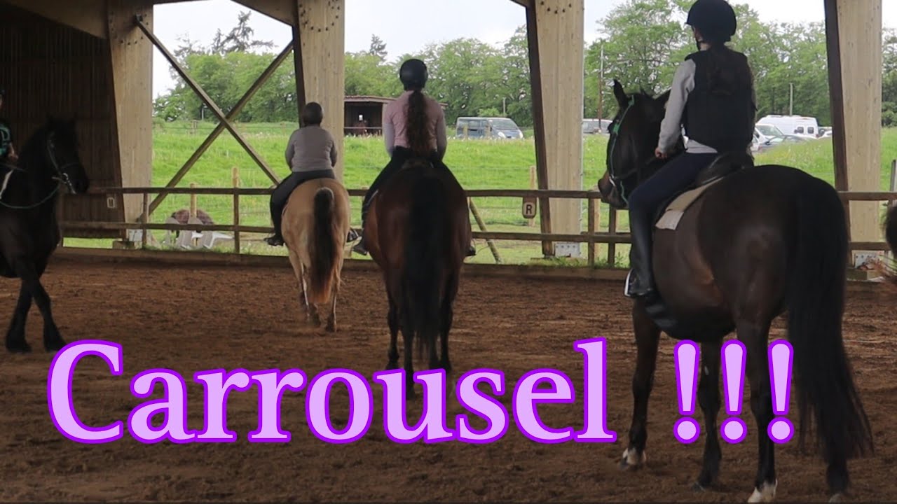 [Je reprends l'équitation] On fait du Carrousel ❤️🐴 avec Taquiero