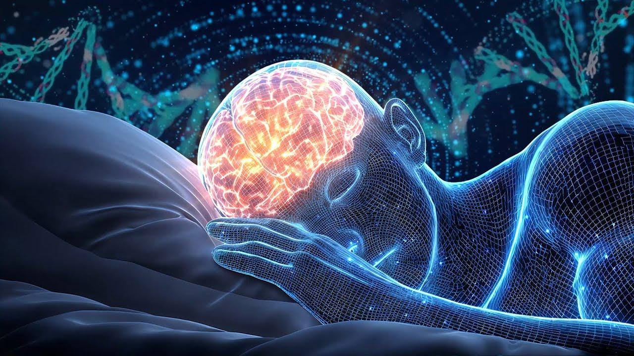 528 Гц + 741 Гц + 432 Гц + 963 Гц | Массаж Мозга Во Время Сна: Избавьтесь От Лишних Мыслей, Беспо...