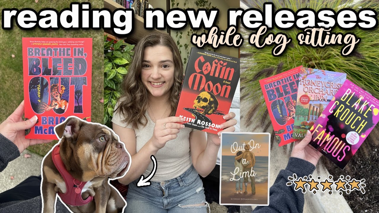 reading NEW release horror and romance books while dog sitting [so many five stars!]