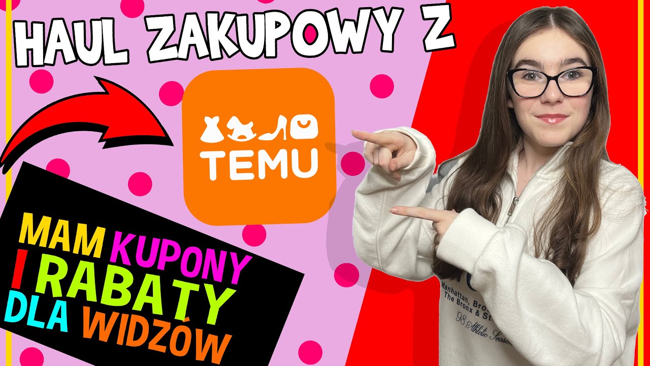 HAUL ZAKUPOWY Z TEMU. Mam kupony i rabaty dla widz&oacute;w #monikaolech