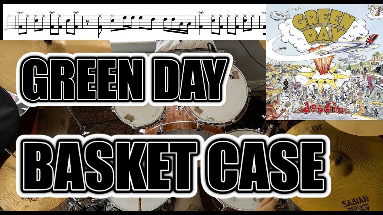 Green Day - Basket Case - Drum Cover With SHEET MUSIC