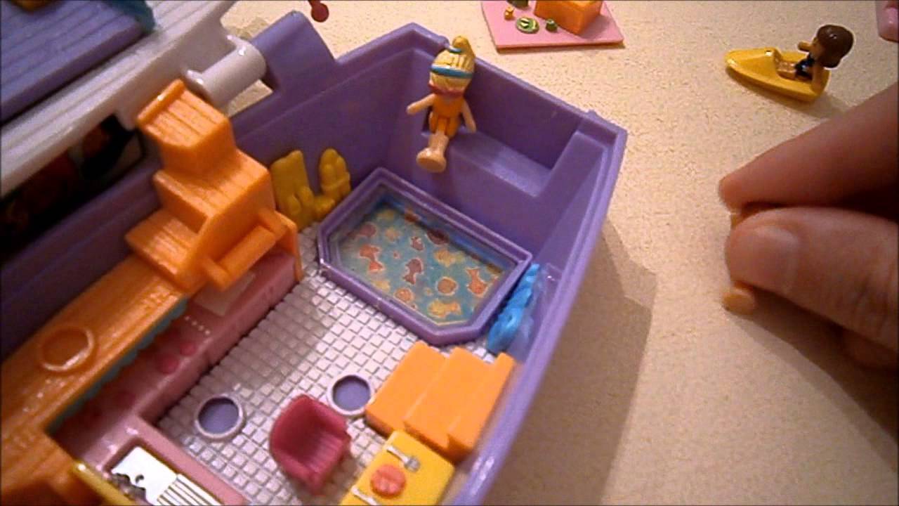 Vintage Polly Pocket collection: Cruise Boat 1997, Adult Collectors Nostalgia!