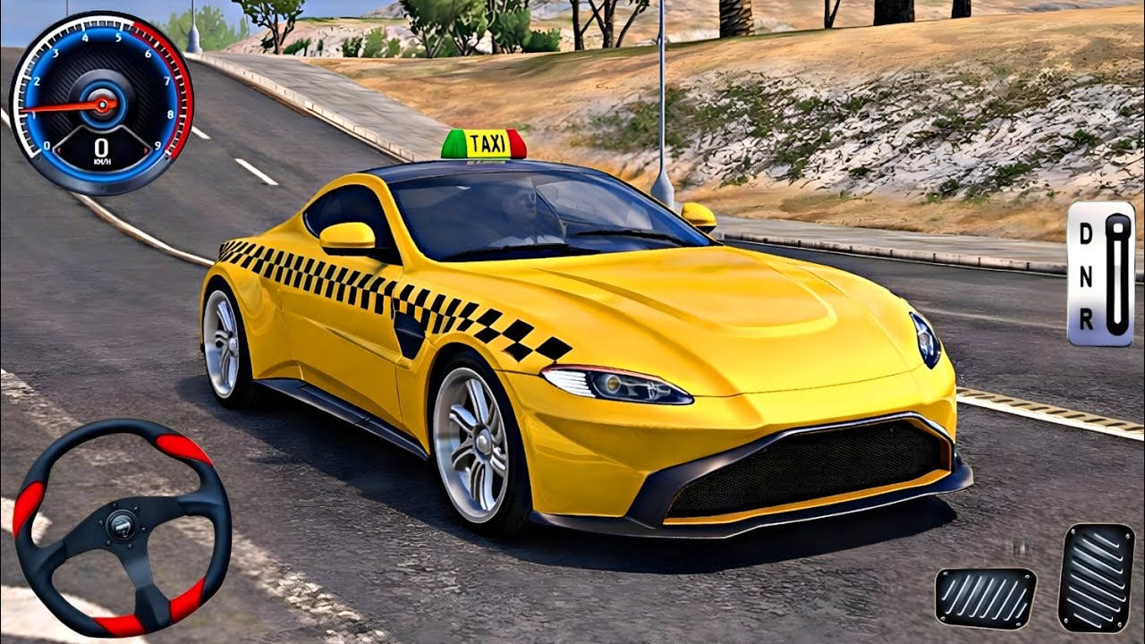 Fast Supercar Taxi City Driving | New Taxi Simulator Evo | Android Gameplay