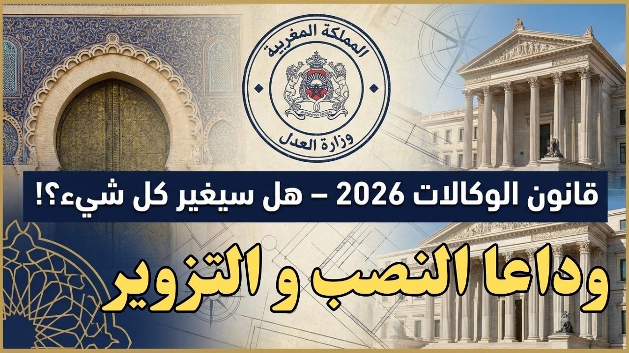 القانون الجديد لسجل الوكالات 2026: شنو خاصك تعرف باش تحمي ممتلكاتك؟