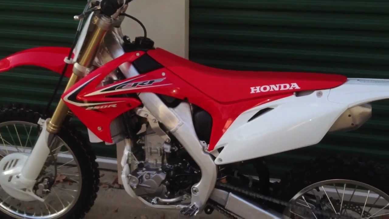 2013 crf250r idle and rev