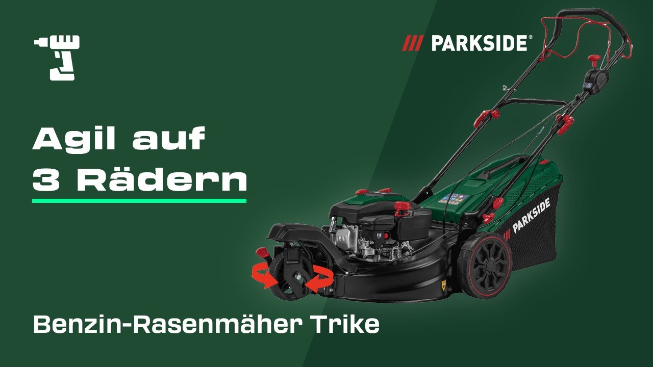 Tool Talk: Der Benzin-Rasenm&auml;her Trike #Parkside