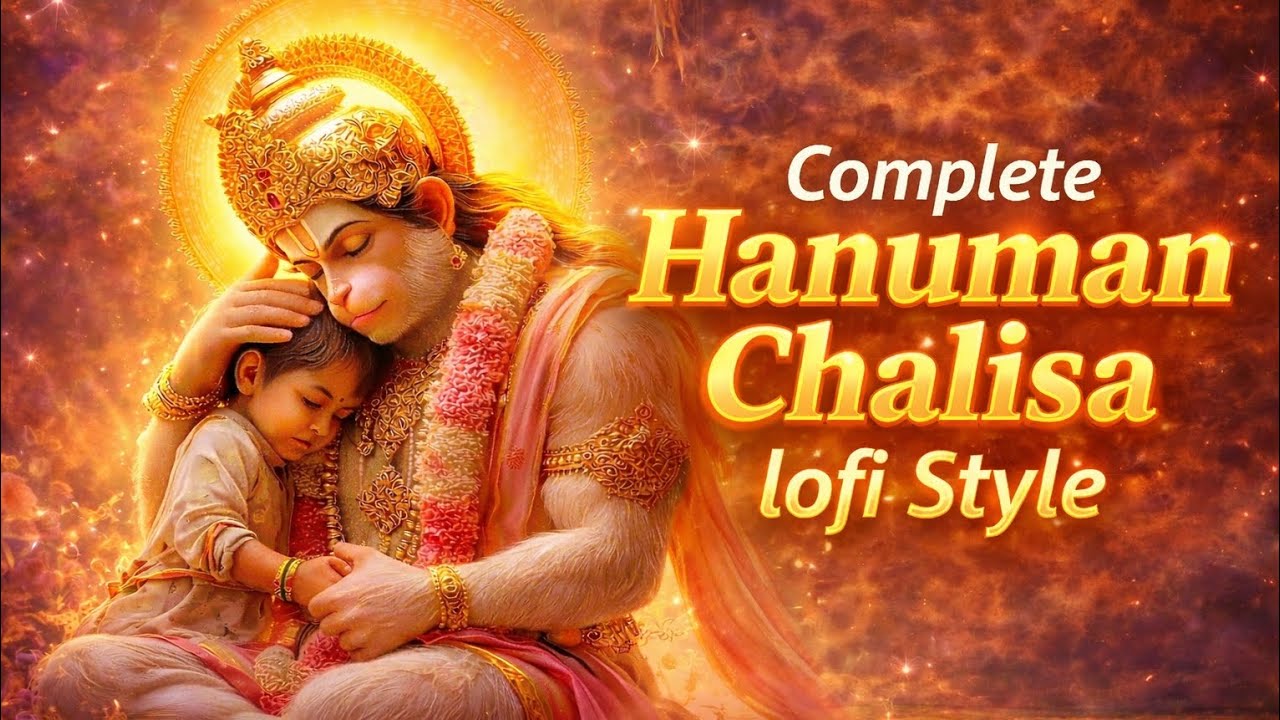 Hanuman Chalisa LoFi | Soft & Peaceful Bhajan | Full Hanuman Chalisa for Meditation