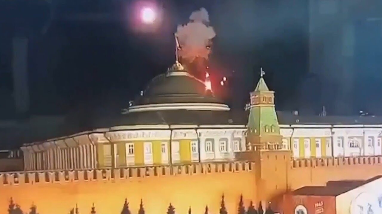 Drone attack on Kremlin &lsquo;probably orchestrated&rsquo; by the Russians themselves