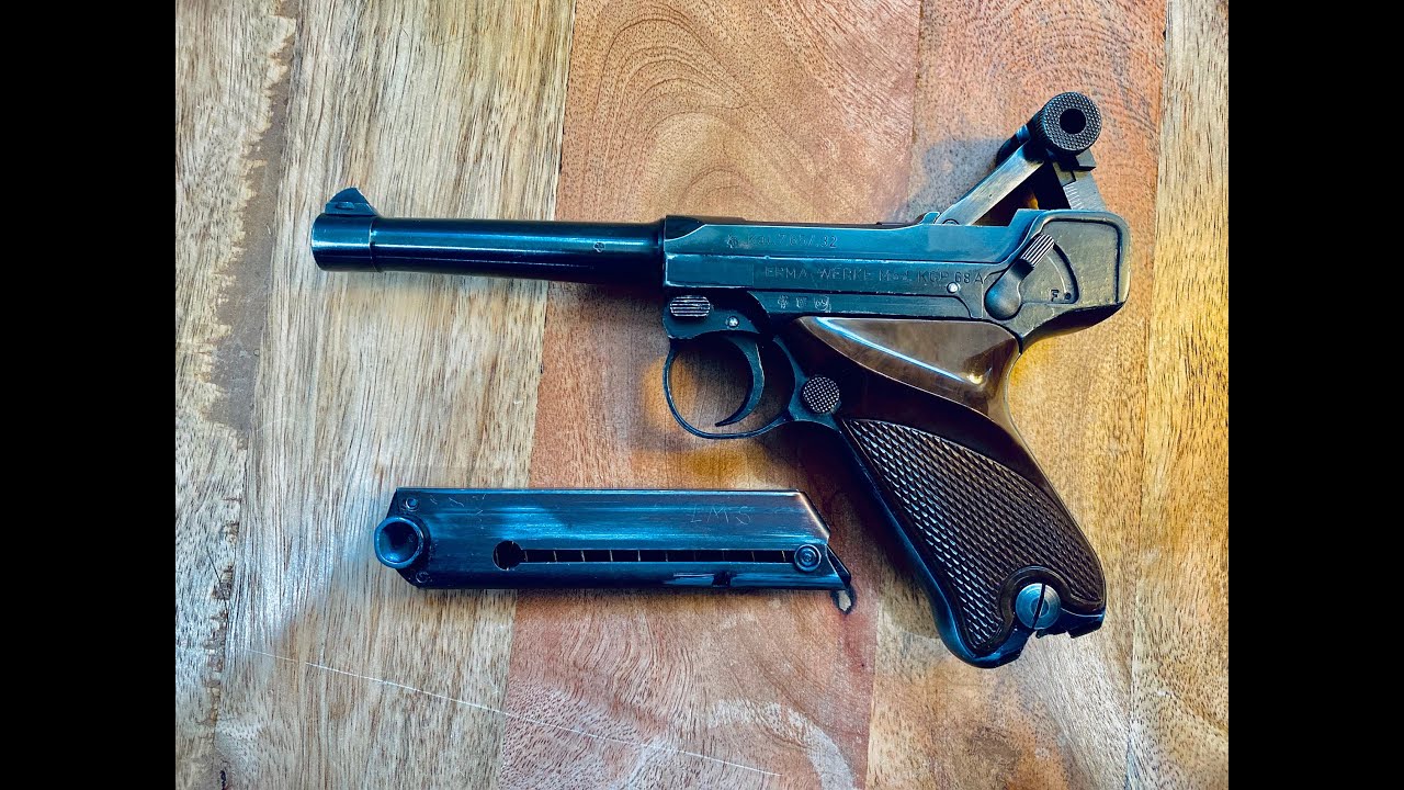 ERMA WERKE KPG-68A  7.65/.32 Auto “Baby Luger” West German “1969?!”