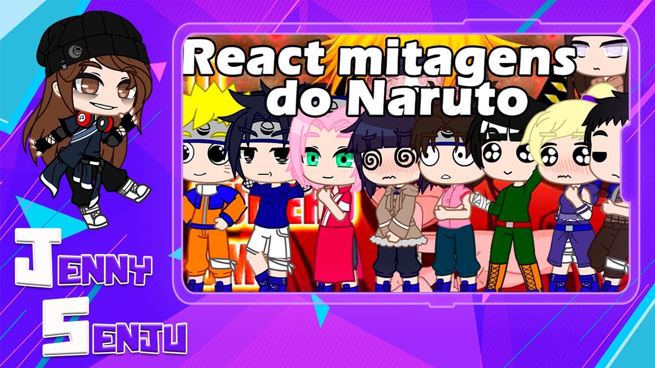 Genins de Konoha reagindo as mitagens do Naruto(Mitsuki Kz)