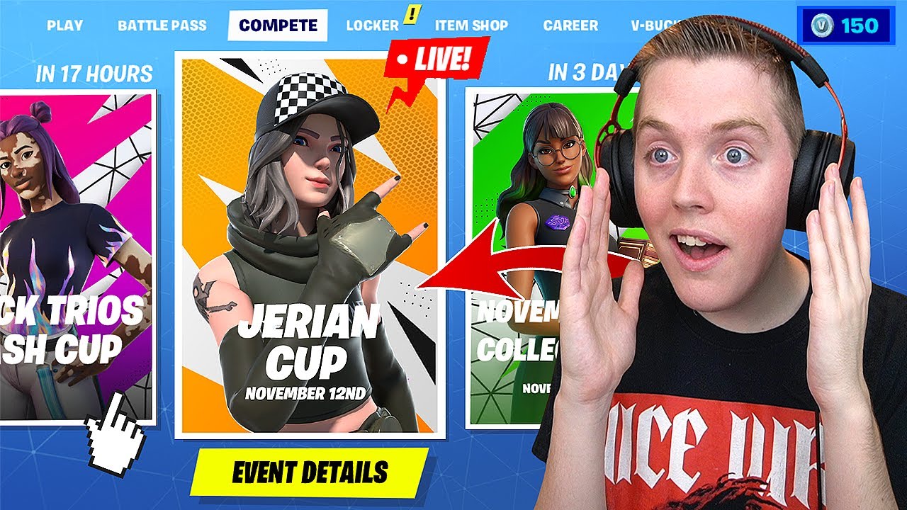 I Got My *OWN* Tournament In Fortnite!