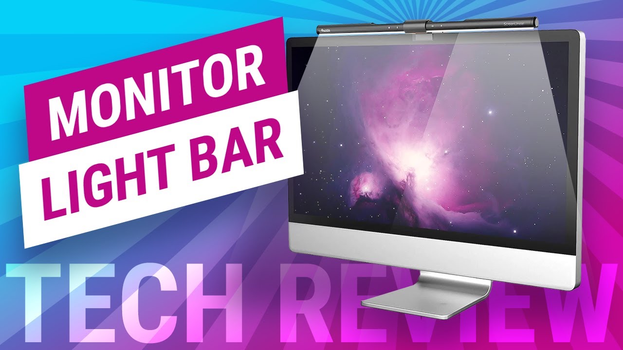 Обзор светодиодной лампы Quntis Monitor Light Bar для настольных ПК