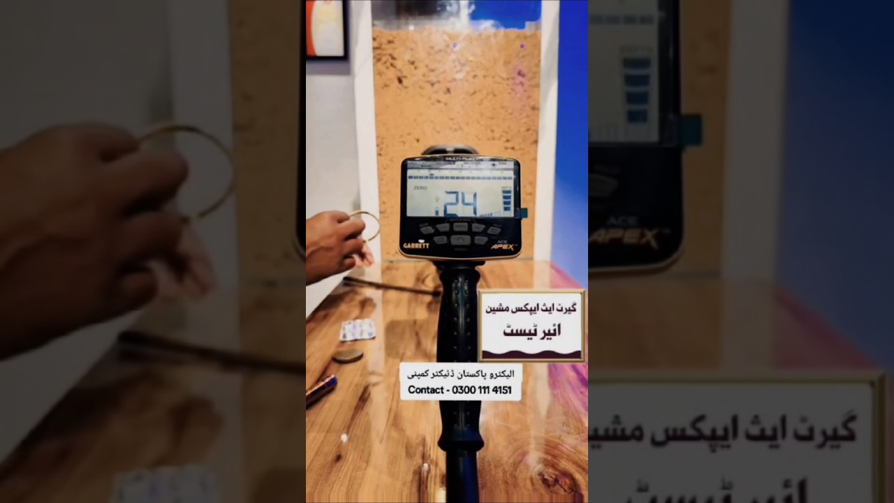 GARRETT Ace-APEX Gold Metal Detector 