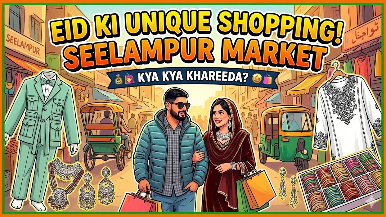 Eid Shopping 🛍️ Seelampur Market 