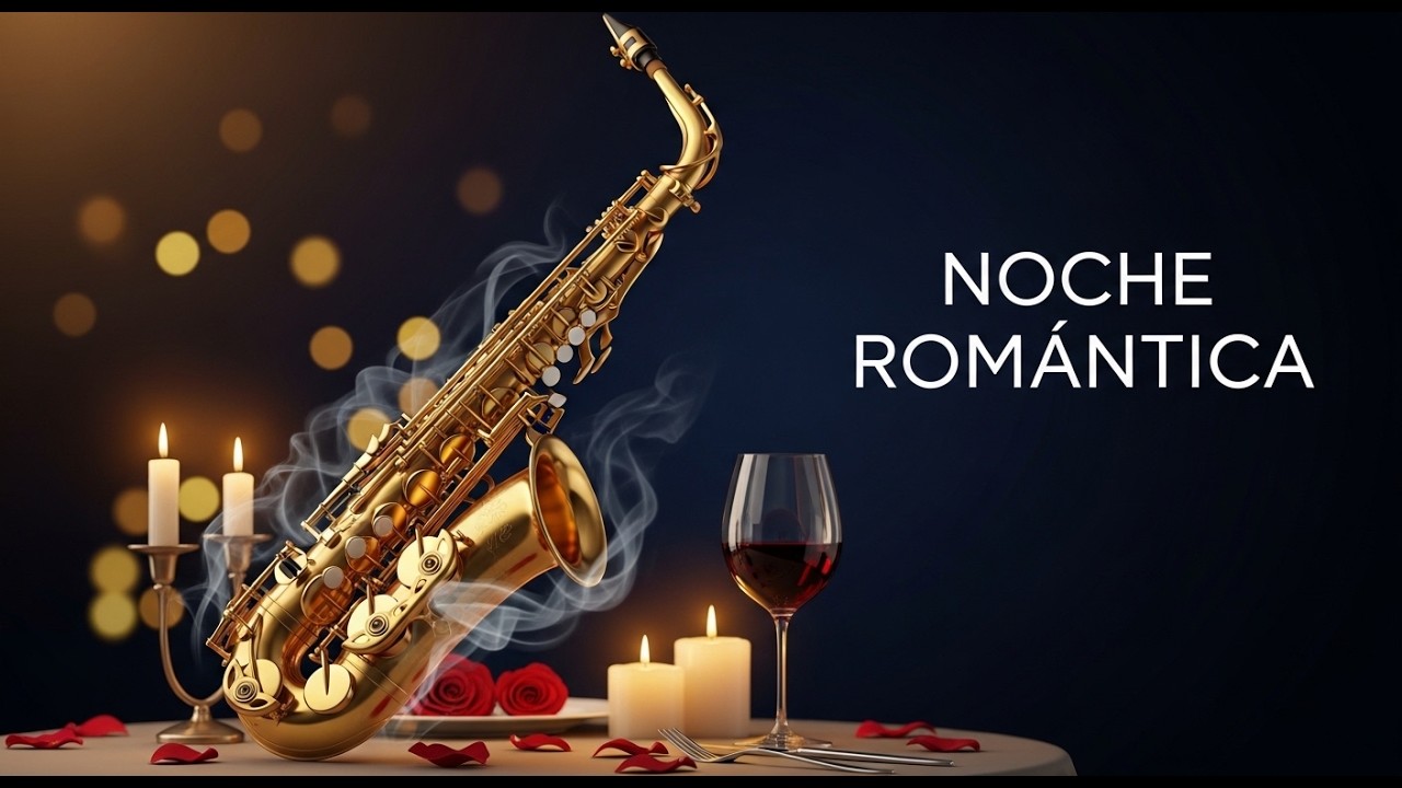 Noche Romántica con Boleros Clásicos y Saxofón Inolvidable