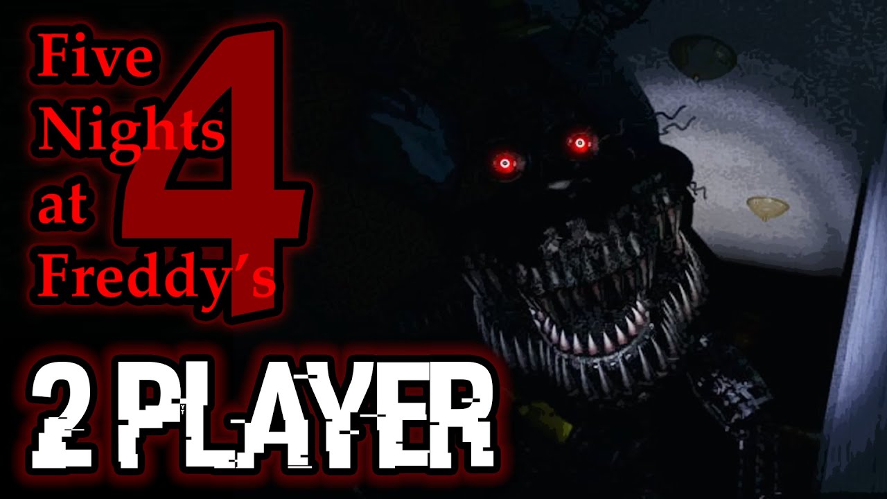 Режим «Кошмар» для 2 игроков — НЕПОБЕДИМЫЙ (FNAF 4)