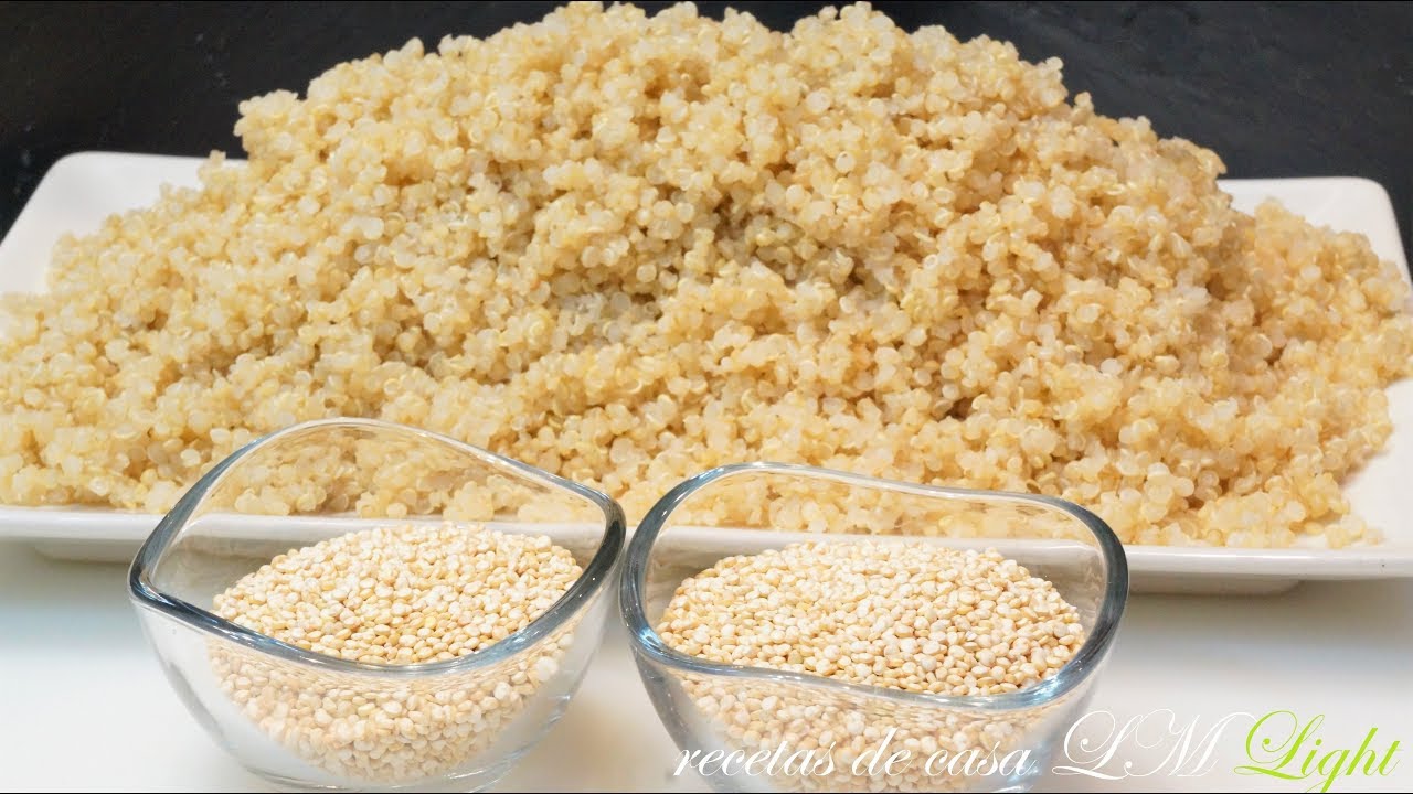 COMO LAVAR Y COCER O COCINAR  LA QUINOA SIEMPRE PERFECTA