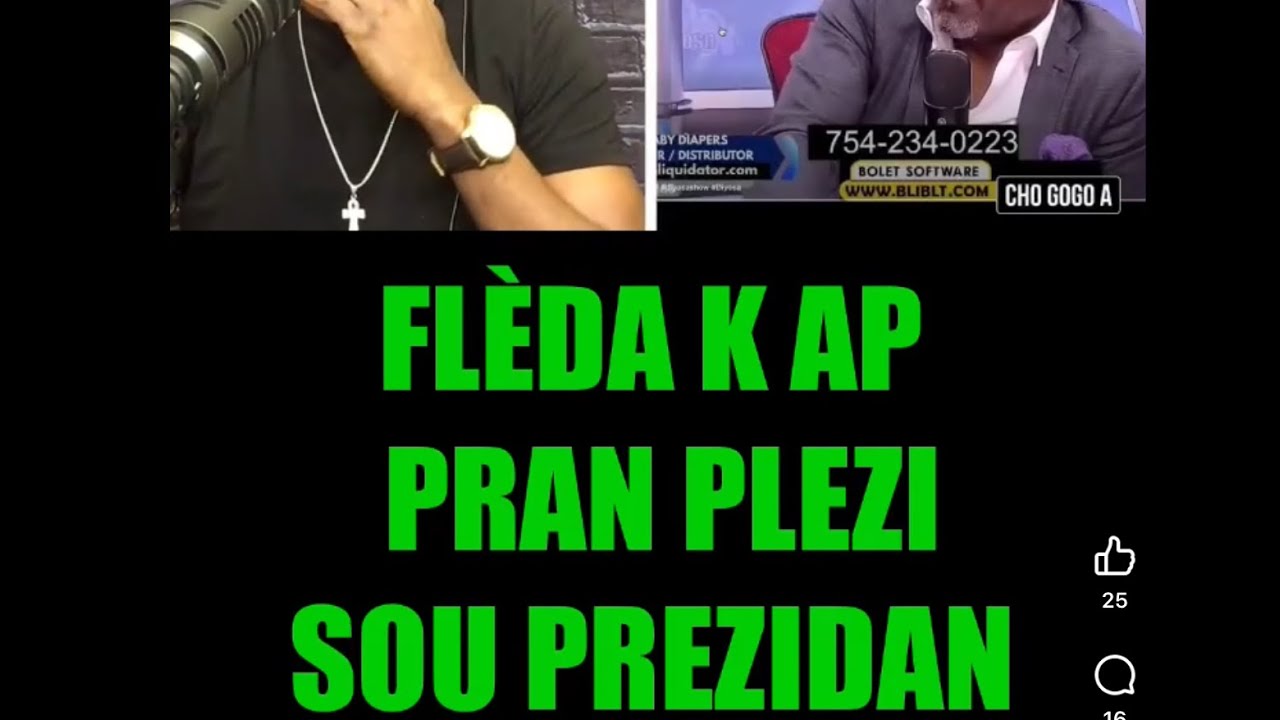 DADOU AK TIDJONN REPONN GOGO . NÈG YO BAY ANPIL PLEZI PANDAN Y AP FAWOUCHE M .MPRAN NAN KOUPE LAGE.