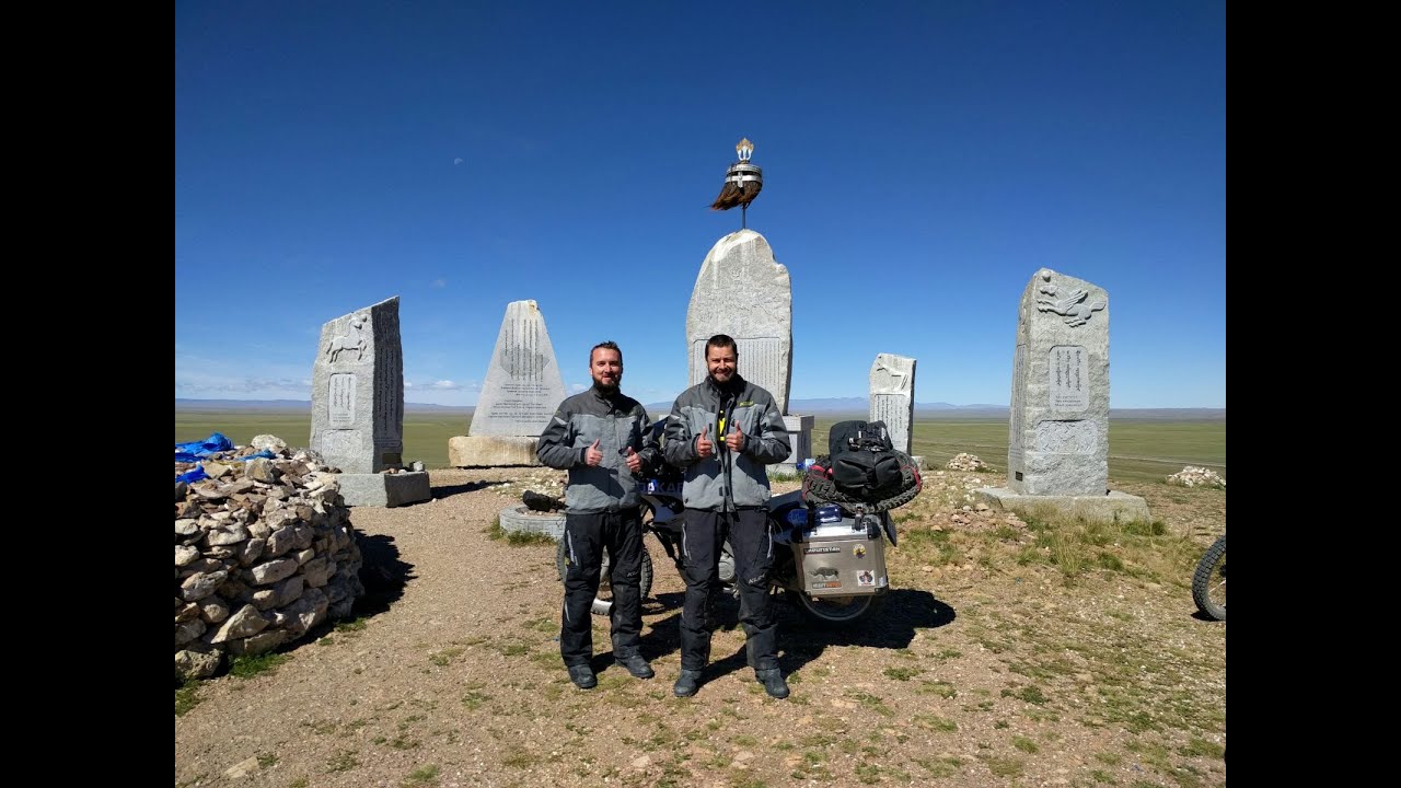 Motorcycle ride from Romania to Japan through Mongolia
