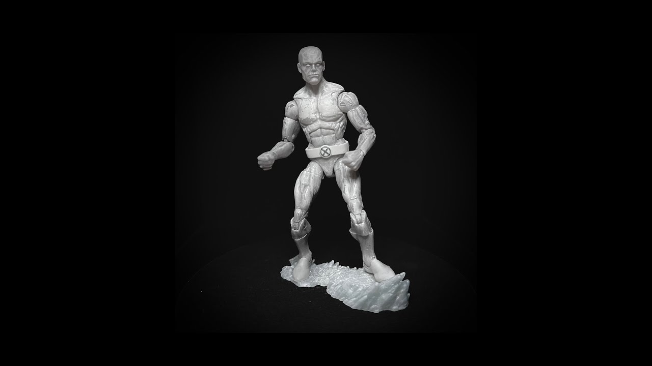 How To Weather Your Figures - FIXING FIGURES: EP.5 - Marvel Legends Iceman (Tamiya Snow)