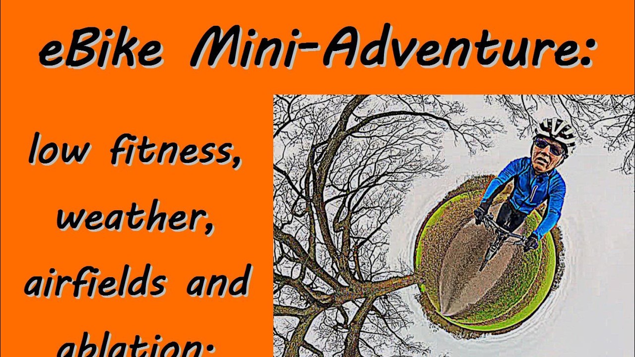 Низкий уровень физической подготовки, погода, аэродромы и абляция. #ebike #ebikelife #cycling #du...