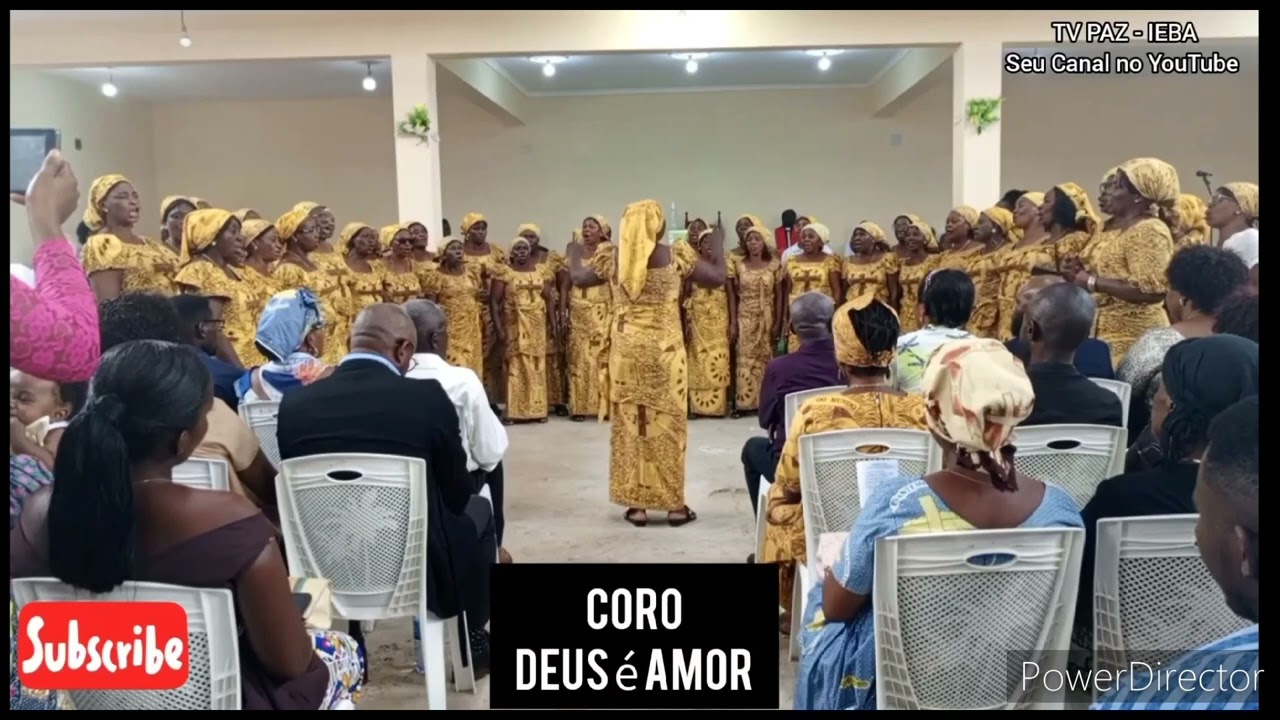 CORO DEUS É AMOR DE IEBA PETRANGOL 
