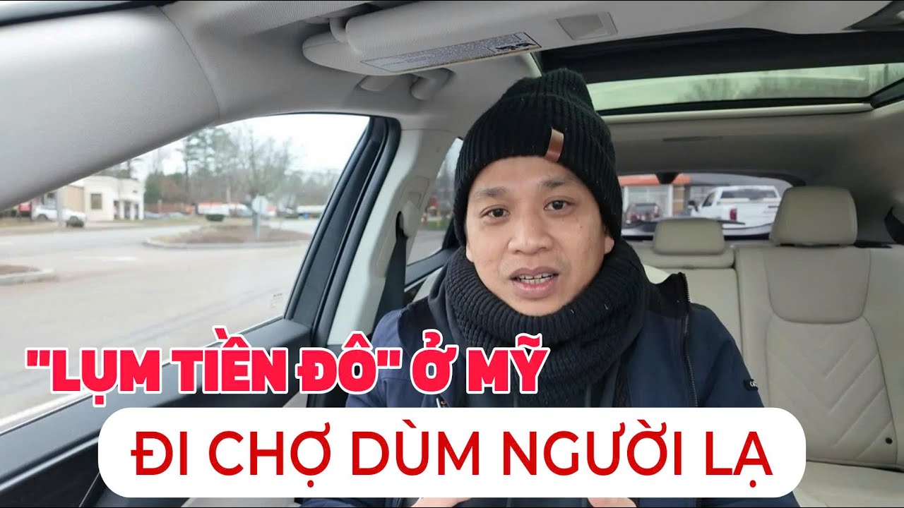 LỤM TIỀN ĐÔ nhờ ĐI CHỢ dùm NGƯỜI LẠ tại Mỹ
