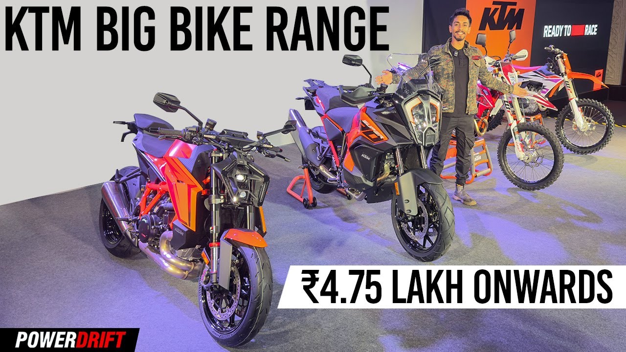 KTM High-Performance Motorcycle Range Launched at ₹4.75 Lakh in India | PowerDrift QuickEase