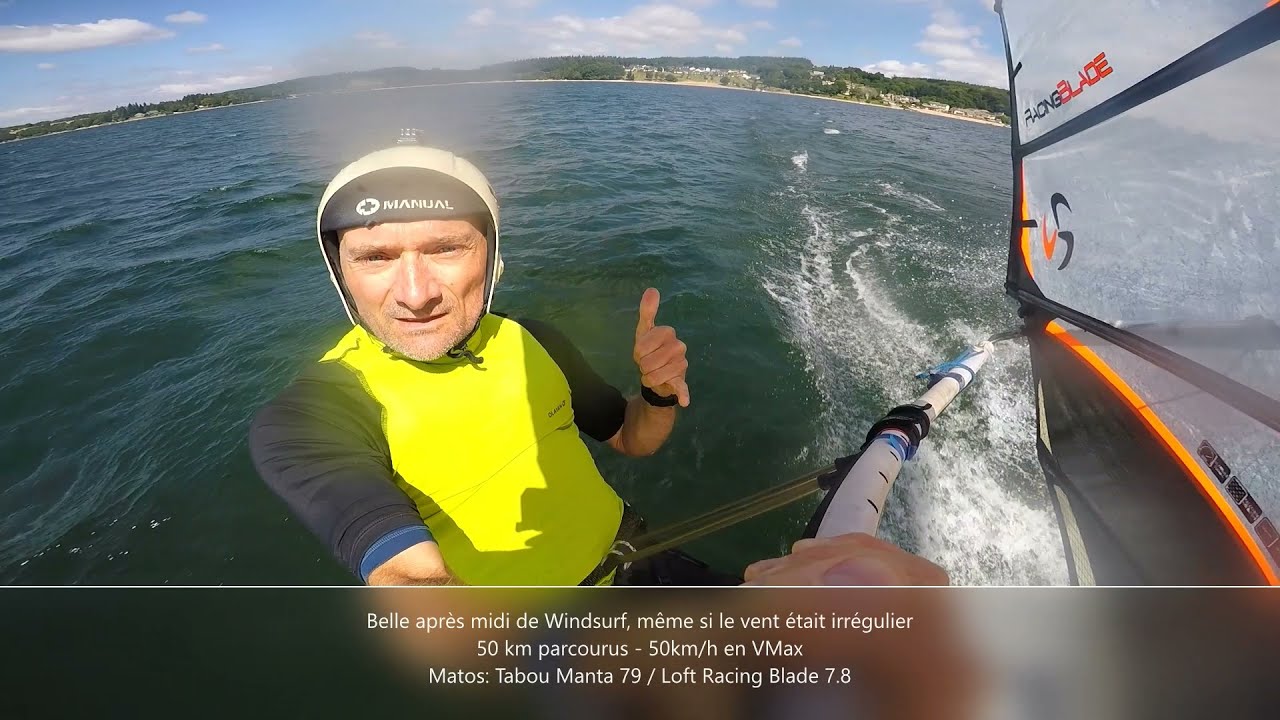 Windsurf au Lac de Pareloup