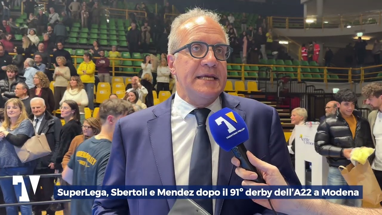 🎙️🟡🔵 MIXED ZONE | SuperLega, dopo il 91° derby dell'A22: Sbertoli e Mendez