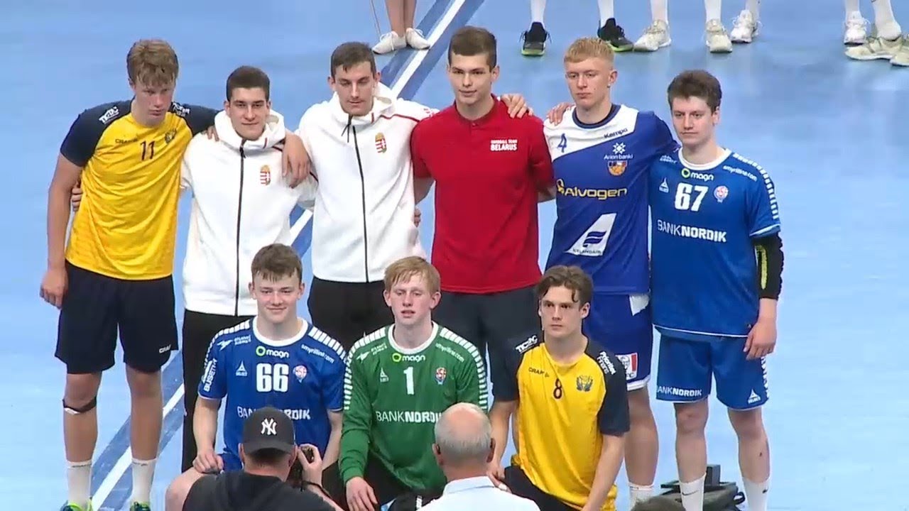 Handball Men's 17 European Open 2019. Awards Ceremony