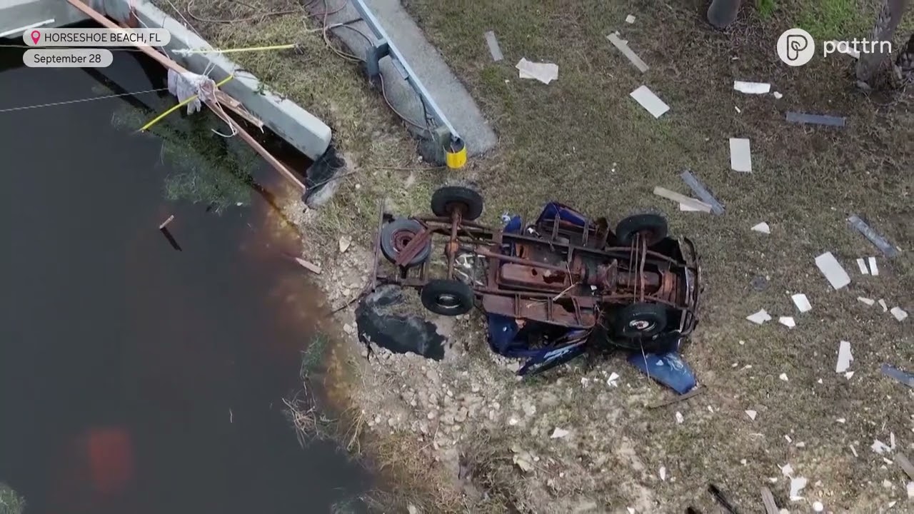 See the catastrophic damage in Horseshoe Beach, FL