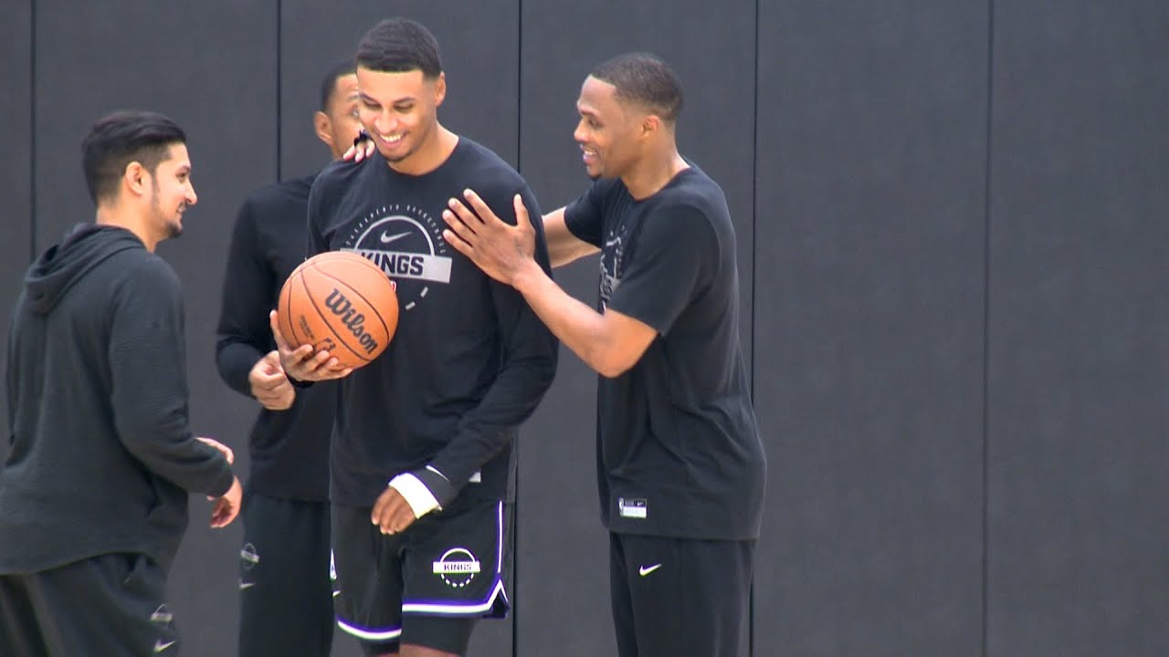 Sacramento Kings hold first practice with Russell Westbrook