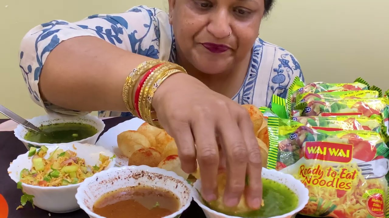 Golgapppe Challenge || ASMR Sound || Yummy Tasty Golgappe #golgappa #golgappe #chillipanipuri 