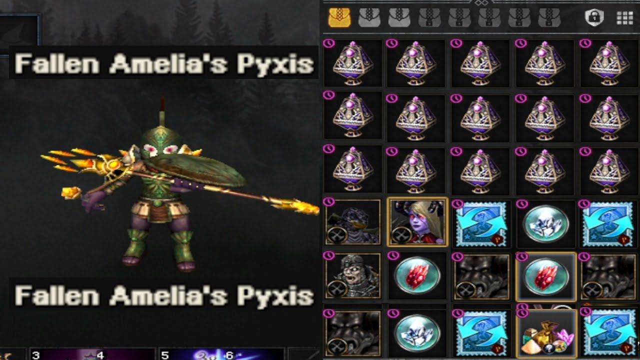 Probando Suerte Fallen Amelias Pyxis Rakion