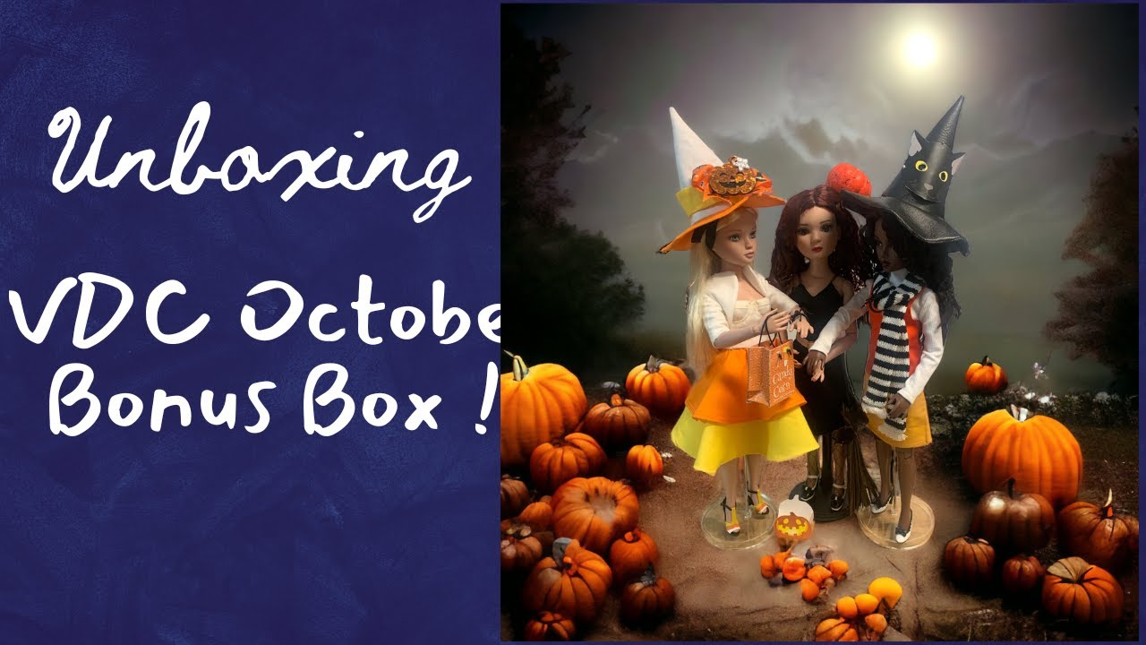 Un Boxing Virtual Doll Convention October Bonus Box for Ellowyne Wilde and Friends !