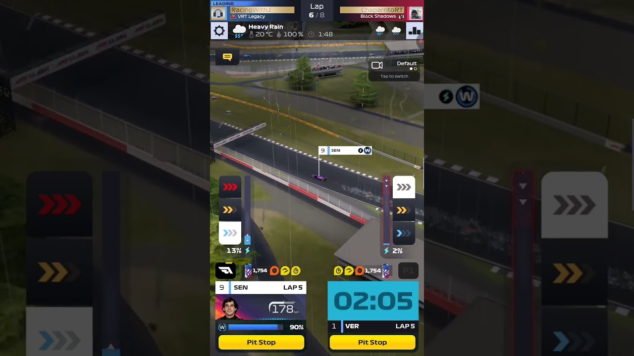 F1 Clash.. Race 3... Legendary Australia event... Qualifying Silverstone (wet)
