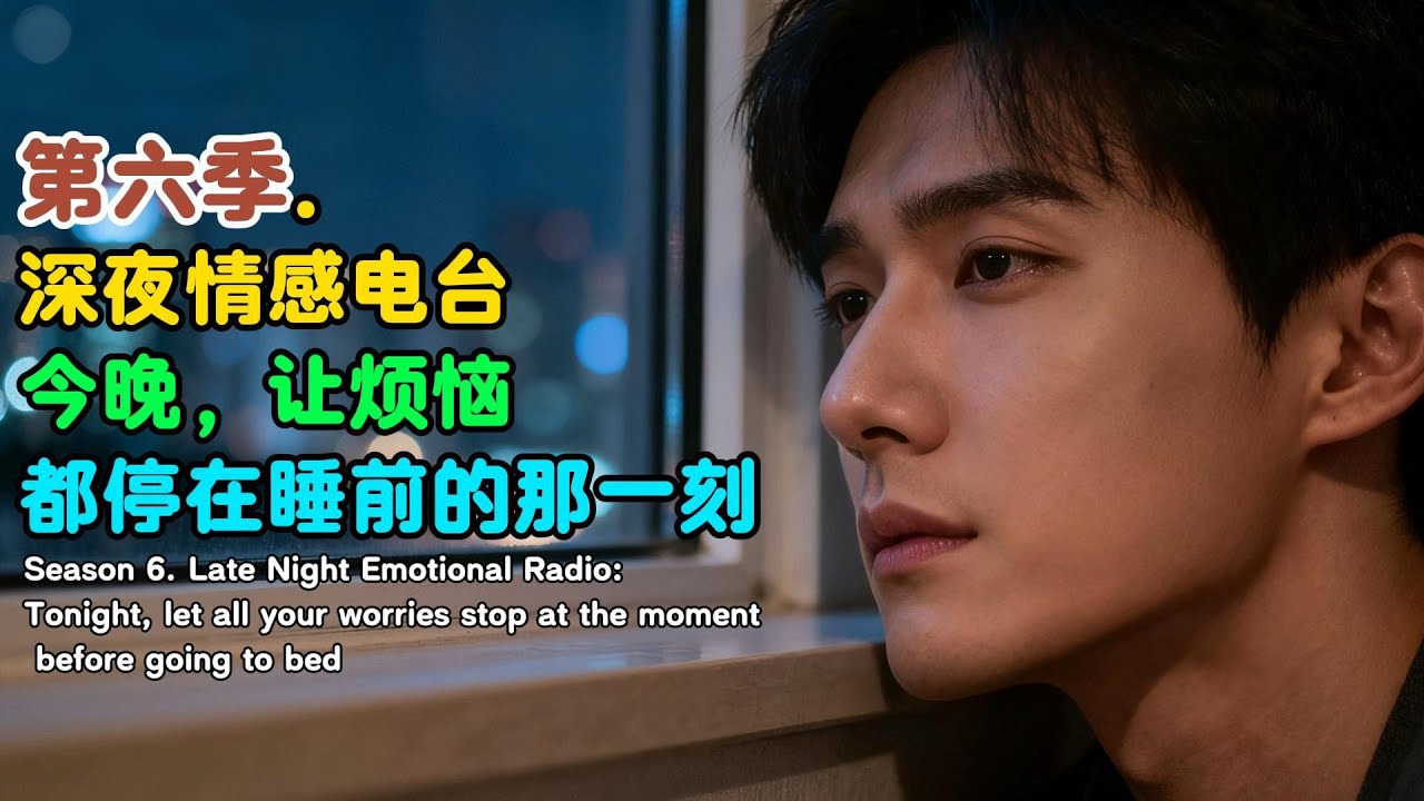 【深夜情感电台・第六季】：今晚，让烦恼都停在睡前的那一刻 #夜听 #情感电台 #睡前故事