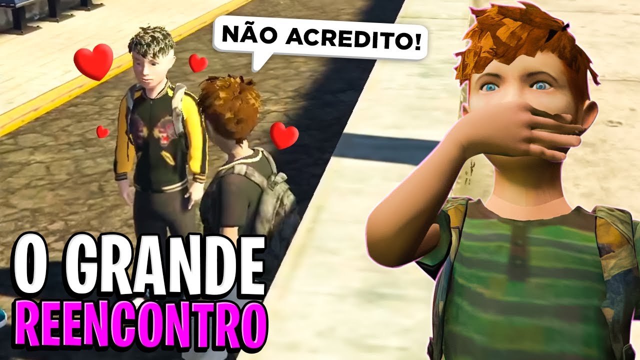 O GRANDE REENCONTRO DE LOBINHO E BRUNINHO! - GTA RP