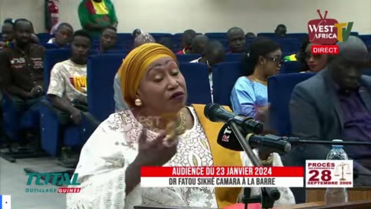PROCES DU 28 SEPTEMBRE 2009 AUDIENCE DU 23 JANVIER 2024 SUR WEST AFRICA TV