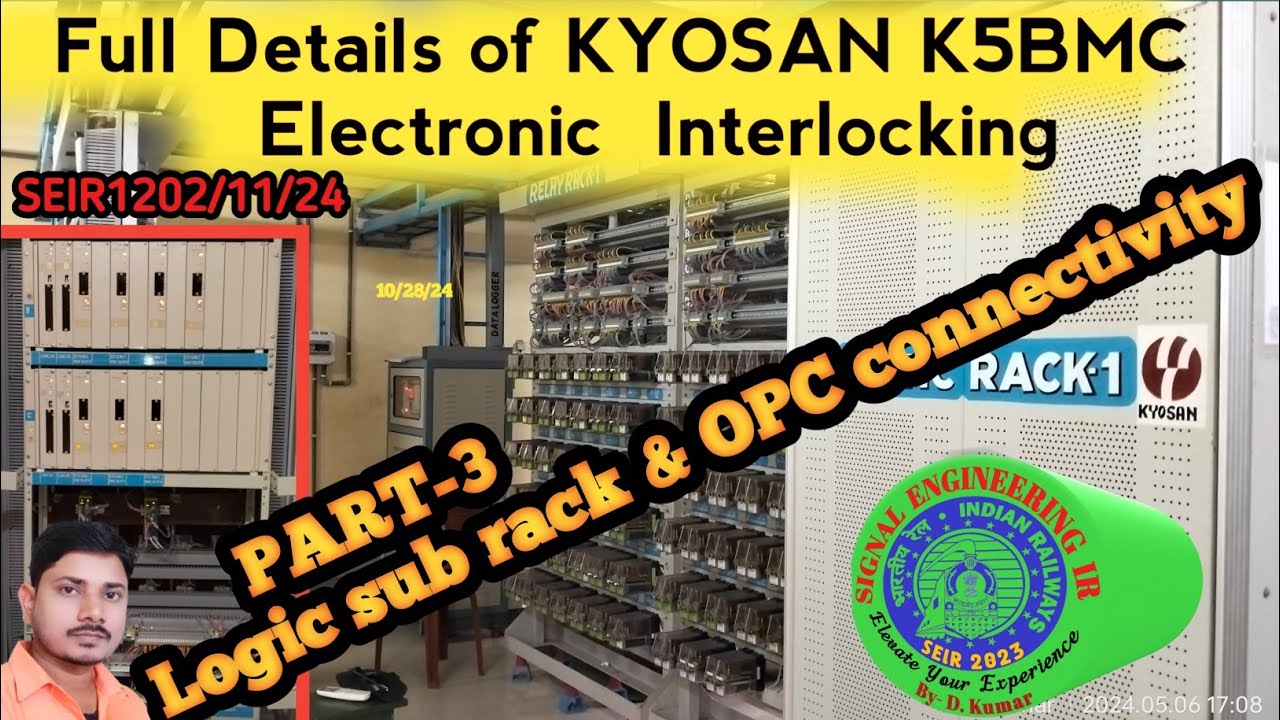 #kyosan /Logic sub rack to OPC connectivity/Part-3