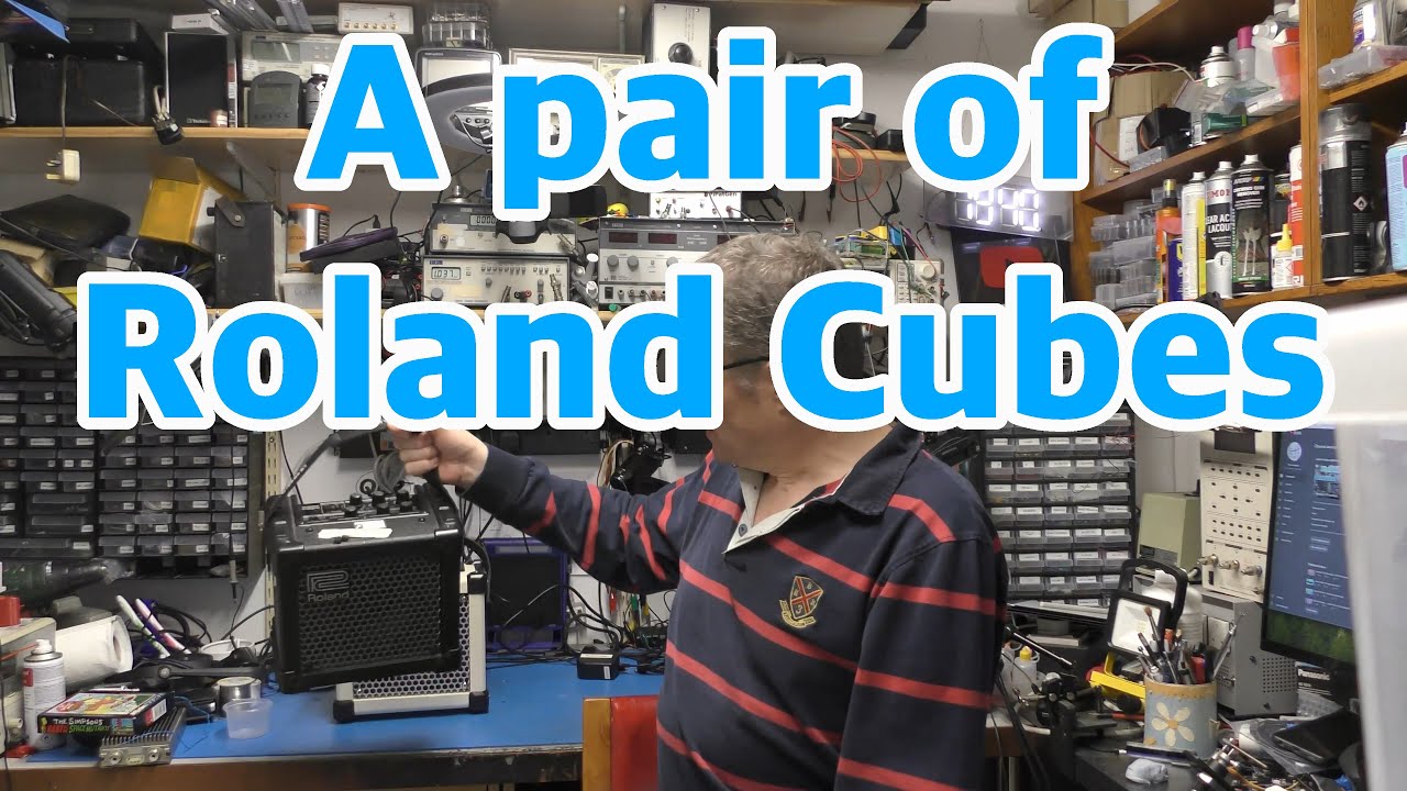 Repairing the Roland Cube amplifier
