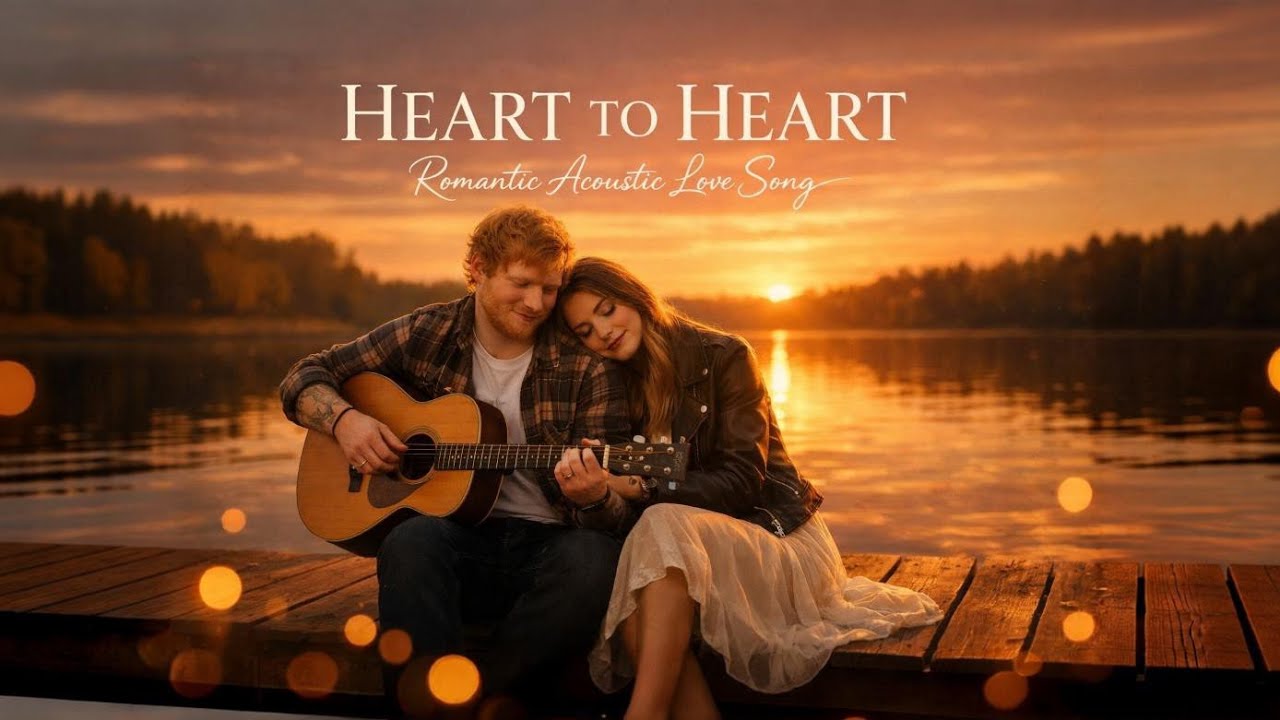 Heart to Heart ❤️ | Emotional Acoustic Love Song (Lyric Video)
