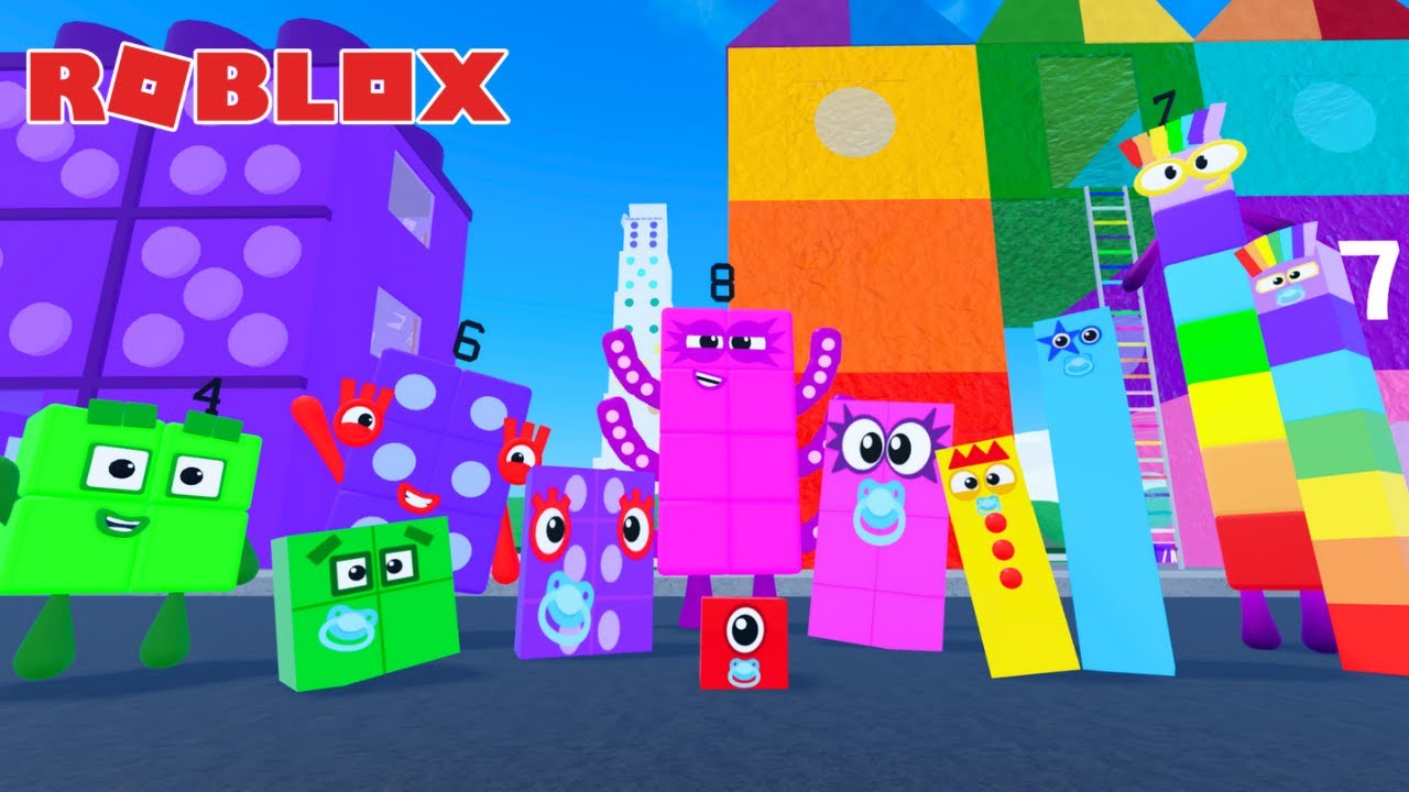 САМЫЕ СМЕШНЫЕ МОМЕНТЫ - Часть 2 | Город Numberblock | Roblox