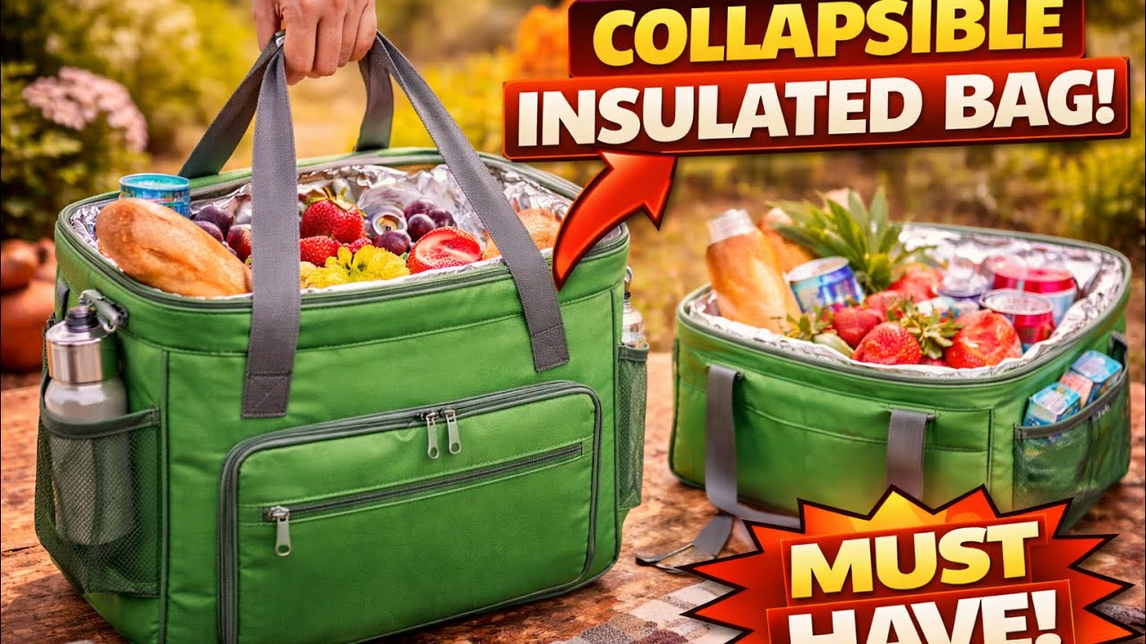 Youngoa 32L Large Collapsible Insulated Leakproof Soft Cooler