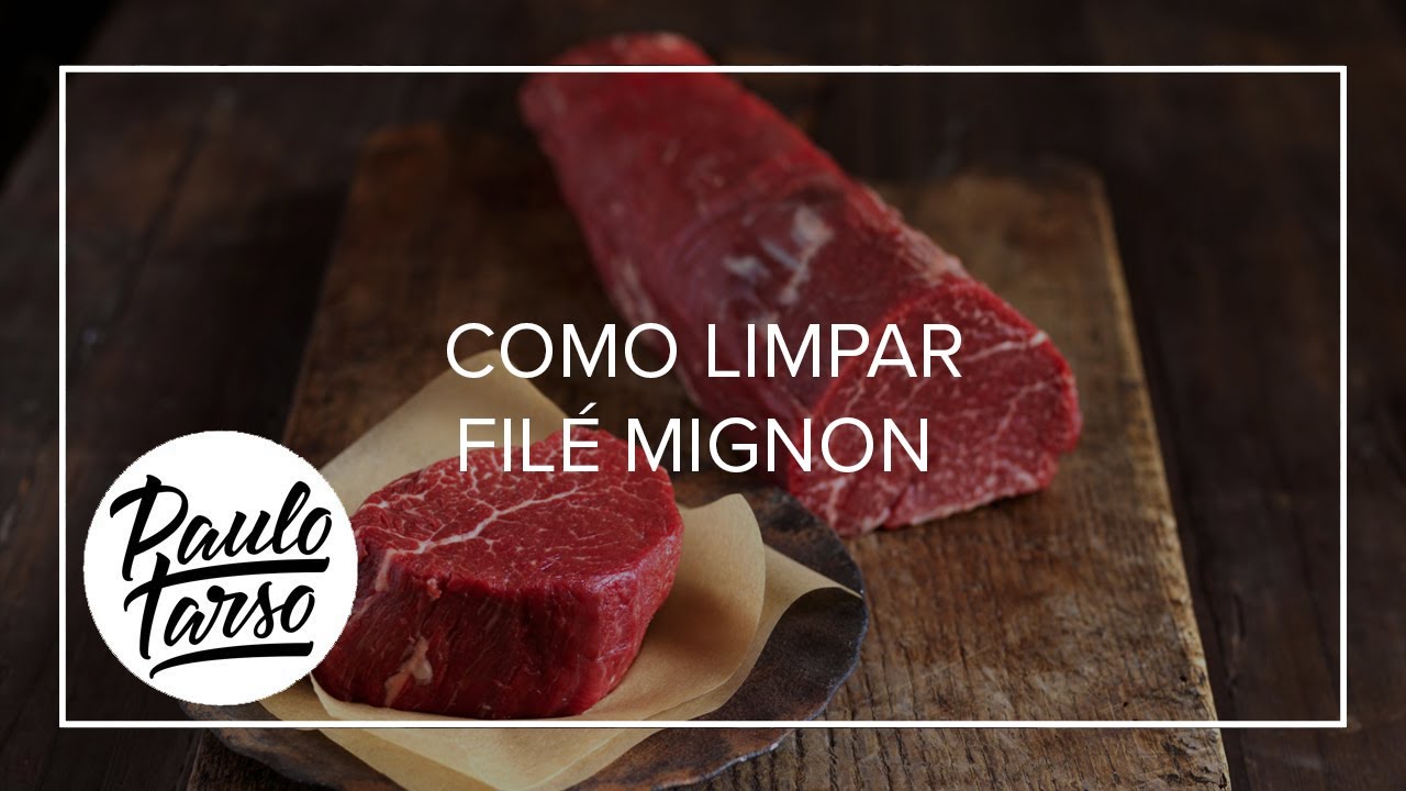 FILÉ MIGNON - COMO LIMPAR E PORCIONAR PERFEITAMENTE