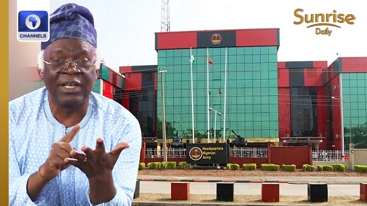 Falana Faults Military For Failing To Apologise Over Coup Plot Denial