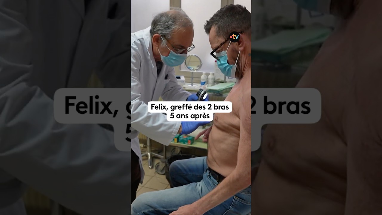 Felix Gretarsson, gr&eacute;ff&eacute; des deux bras, 5 ans apr&egrave;s l'op&eacute;ration