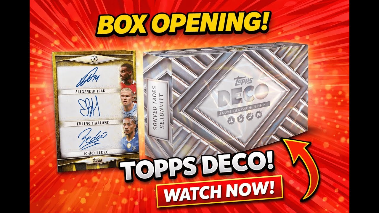 INSANE HIT! 😱 Topps Deco 2024/25 Box Opening + Complete Breakdown